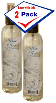Habanera White Rose Eau de Cologne for Ladies 8 oz Pack of 2